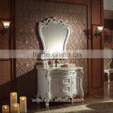 2016 Latest Design Modern European White Luxury Bathroom Cabinet Furniture WTS1610B