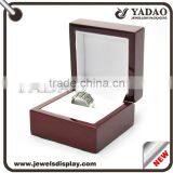 High End Classic Wooden Box Antique Jewelry Box Custom Logo Gift Wooden Box for Ring thumbnail-3