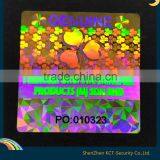 Anti-Counterfeit,Durable,Holographic Feature and PET, Material 3d Security Custom Hologram Stickers thumbnail-2