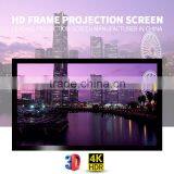 Home Theater System 180" Inches 3984*2241mm/16:9 Fixed Frame Projection Screen