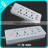 Extension Wall Electrical Switch Usb Socket Power Strip With Usb Port Output
