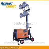 Portable Telescopic Mobile Light Tower thumbnail-1