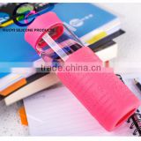 Sports Leakproof Food Grade Soft Silicone cup Sleeve