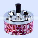 High Quality Round Tin Box Ashtray Box Metal Tin Ashtray Box