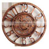 12 Inch Arabic Numeral Clock Polyresin Outdoor Garden Clock thumbnail-3