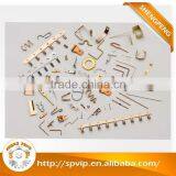 Custom Multi-Slides Press Metal Stamping Parts for Clips, Flat Springs, Battery Contacts thumbnail-5