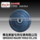 4 Inch Plastic Wheelbarrow Wheels thumbnail-1