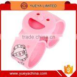 Third Generation Smiling Face Bracelet Mosquito Repellent--pink thumbnail-1