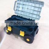 360 Swivel Garden Seat Storage Cart thumbnail-2