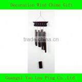Aluminum Tray Wind Chime in Dark Blue. thumbnail-1