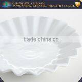 Round Shape White Porcelain Restaurant Dessert Plate for Sale thumbnail-2