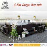 Luxury CE Approval Outdoor 8 to 12 Persons Whirlpool Massage Balboa Acrylic Jazz Spa thumbnail-6