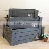 2016 Rustic Vintage Explosive Box Wooden Crate Wholesale thumbnail-1