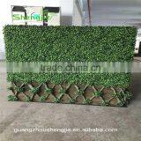 SJLJ13608 High Quality Artificial Grass Wall Decorative Artificial Boxwood Hedge thumbnail-1