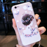 New Design Soft Tpu Cell Phone Case Silicone Mobile Phone Cases for IPhone7/7Plus/6/6s/6plus/6splus Diamond Crystal Case thumbnail-2