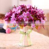 Artificial Flower Wedding Decoration Manufacture Beautiful Hot Sale Artificial Fake Flower thumbnail-3