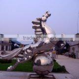 Large Horse Stainless Steel Sculpture Supplier thumbnail-1