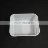 Disposable Rectangular Salad Bowl, Plastic Dish, Airline Salad Bowl thumbnail-1