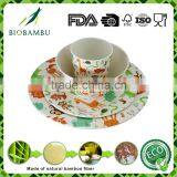 China Supplier Natural Bamboo Fiber Eco Friendly Kitchenware Dishes
