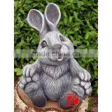 Granite Rabbit Garden Sculpture thumbnail-1