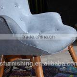 YYA039 Nordic Wood Armchair Meeting Chair Leisure Chair/Nordic Furniture/simple Japanese Style Oak Solid Wood Dining Chair thumbnail-5