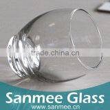 Sanmee Design Style Machine Blown Rounded Whisky Glass Cup thumbnail-2