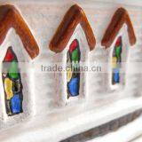 Ceramic Christmas Village, Lighted Church thumbnail-5