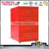 4 Drawer Mobile Pedestal With 5 Wheels thumbnail-1