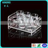 Party Clear Acrylic Beer Cup Display Stand Holders For Desks thumbnail-1