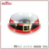 5.5" Dog Collar Printed Round Shape Mexico Plastic Personalized Dog Bowl thumbnail-1