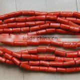 34inch 20*35mm Orange Big Coral Strands thumbnail-1