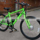 26 Inch Front Wheel Motor Electric Road Bike e Bicycle With Bottel Battery thumbnail-4