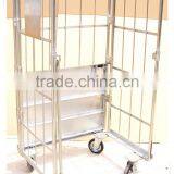 Powder Coated Folding Roll Container For South Koera And Japan