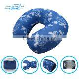 Custom u Shape Personalized Car Inflatable Memory Foam Travel Neck Pillow thumbnail-1