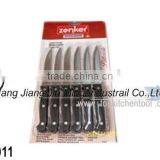 Stainless Steel Steak Knives, PP Handle With 6pcs Skin Packing thumbnail-1