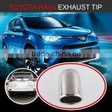 Auto Tuning Stainless Muffler Tip in Exhaust Pipe for TOYOTA RAV4