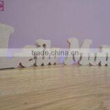 Alphabet Letters Cut, Wood Letters Stand thumbnail-1