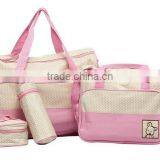 5PCs Baby Nappy Changing Bag Set thumbnail-3