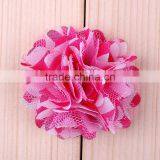 Fabric and Mesh Flower Clip for Kids Hair Accessories thumbnail-3