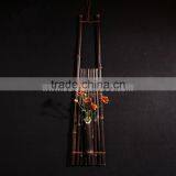 Nature Black Bamboo Poles Ladders With Flowers for Home And Garden Decoration thumbnail-3