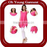 Top Quality Leteste Design Lady Chiffon Top Wholesale thumbnail-2