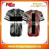 Hongen Apparel Hot Selling!custom Team/college Classical Sublimated Dry Fit Pinstripe Baseball Jerseys/uniforms Wholesale thumbnail-1