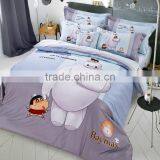 Classic Designer European Colorful Pigment Printed 4 Pcs Comforter Bed Cover Bedding Set thumbnail-2