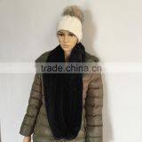 Black Fashion Young Neck PV Fleece Tube Scarf Factory thumbnail-6