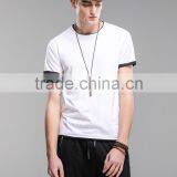 Customized Your Brand Design Blank Black Longline Hip Hop Tee Shirts thumbnail-3