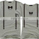 2016 High Quality Printed T-Shirt For Couple thumbnail-3