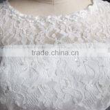 Applique Lace Short Ball Gown Wedding Dress thumbnail-3