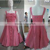 Vintage Rockabilly Full Skirt Swing Dress Ladies Polka Dot Dress Vintage Rockabilly Dresses thumbnail-1