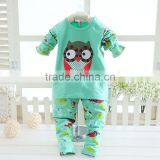 Wholesales Spring Autumn Cotton Printing Baby Clothes Set Wear thumbnail-1