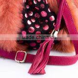 Pocket Shape Fox Fur Shoulder Bag/Wholesale And Retail thumbnail-4